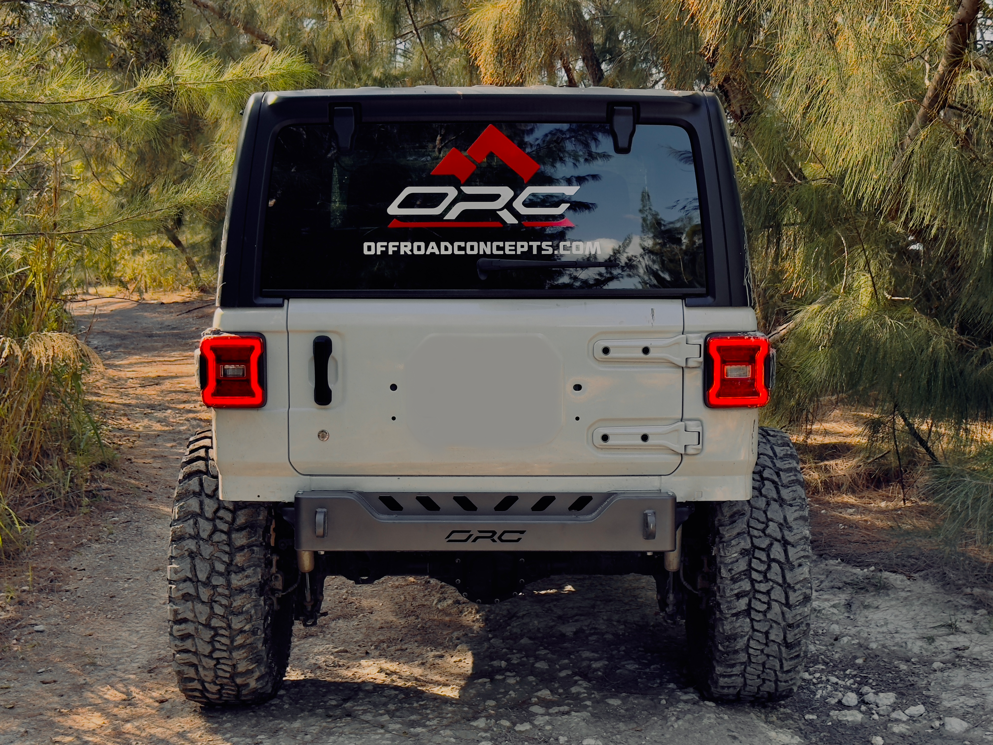 Jeep Wrangler Stubby Rear Bumper for JL on Off Road Concepts JL in Miami 4