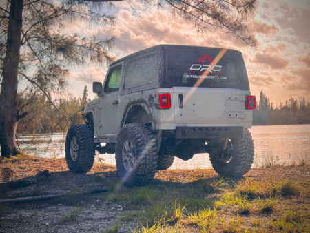 Jeep Wrangler Stubby Rear Bumper for JL on Off Road Concepts JL in Miami 3