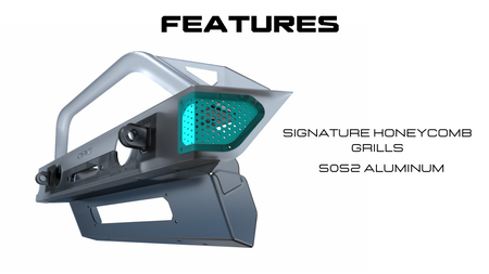 SPORT SERIES EVO FRONT BUMPER TRANSPARENT RENDER HIGHLIGHTING GRILLS