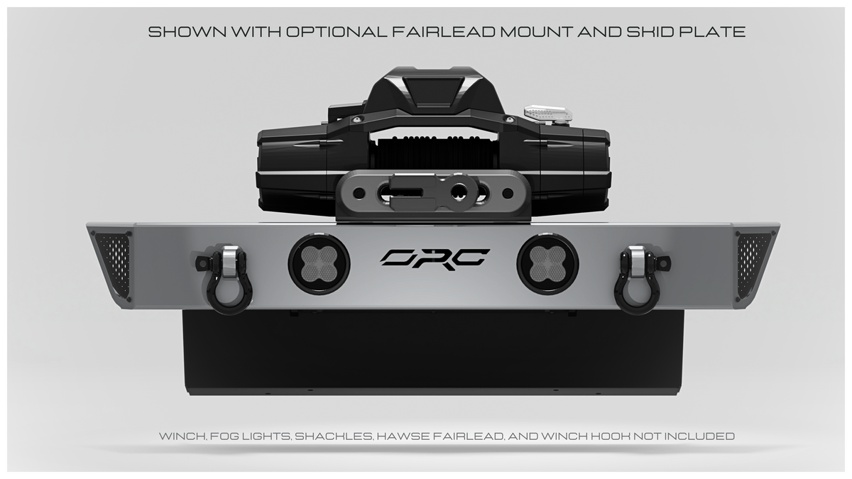 EXPLORER SERIES RENDER WITH WINCH. FOG LIGHTS AND CLEVIS'