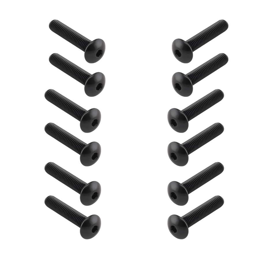 ANODIZED BOLT KIT FOR WRANGLER JK WINDSHIELD FRAME
