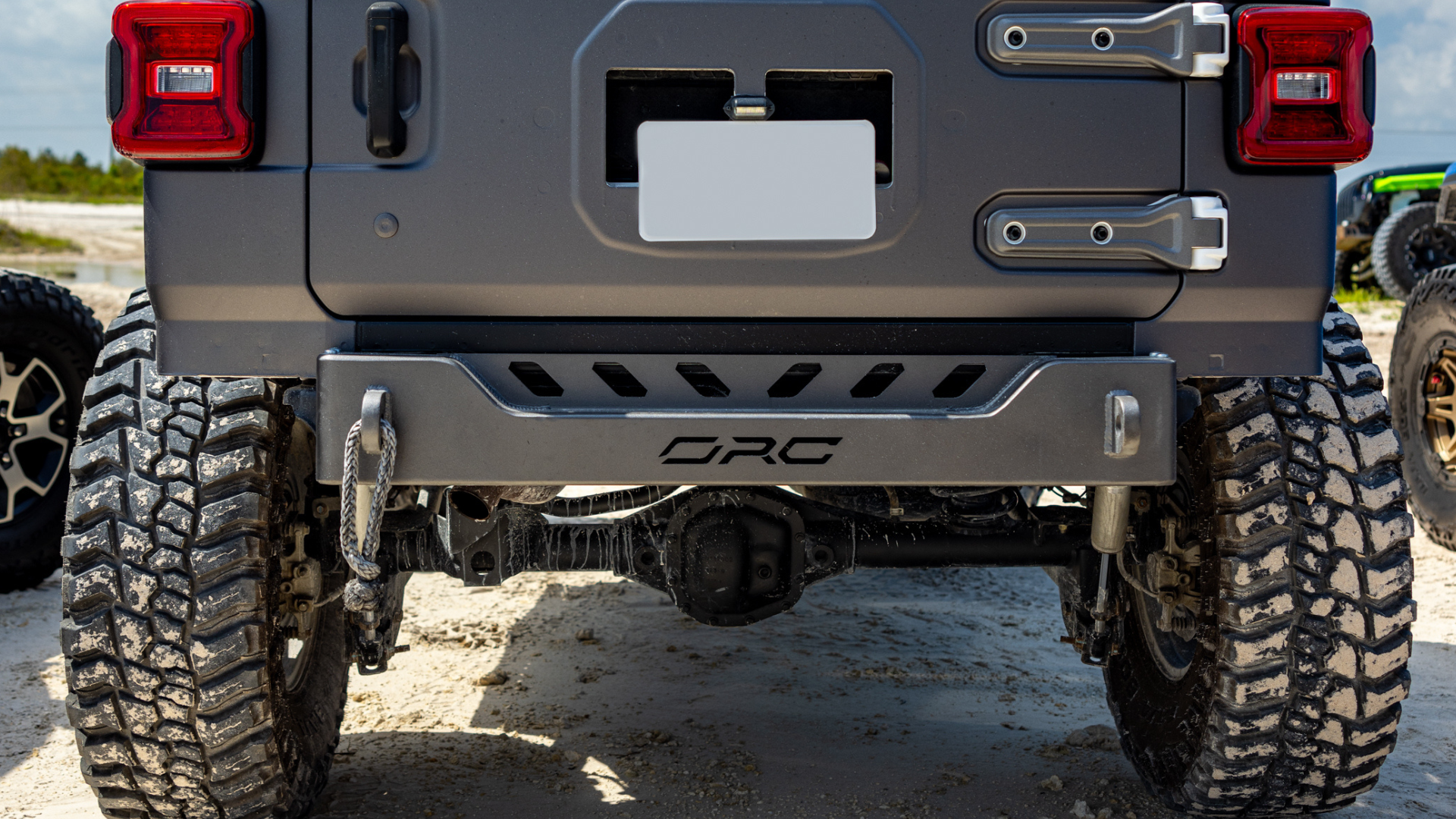 Jeep Wrangler Stubby Rear Bumper for JL on Off Road Concepts JL at Lazy Springs