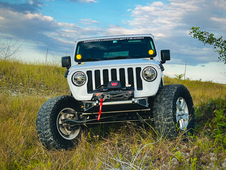 frame chop front bumper on JL, far